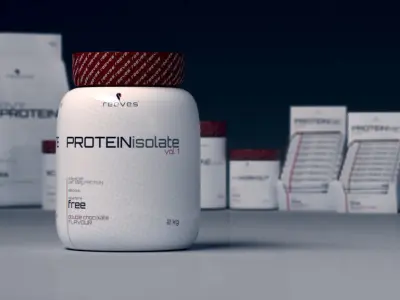 Supplements pack 3D model