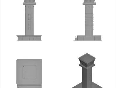 atc tower 3D print model
