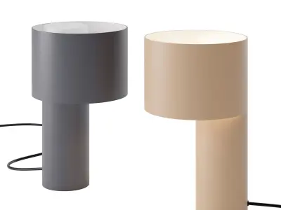 Study and Tangent Table Lamp by Woud 3D model