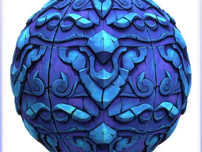 Stylized Wall Seamless Texture Texture 94