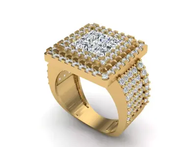 Jewelry ring  373 3D print model
