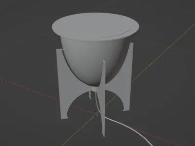 Table Lamp 3D model