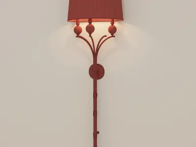 Three-Light Wall Sconce John-Richard AJC-8740 3D model