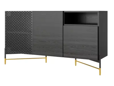 Kave Home Milian Sideboard Low-poly 3D model