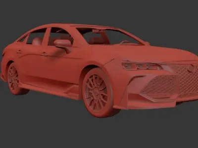 Toyota Avalon Mk5 XX50 TRD 2018 3D print model