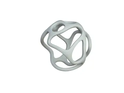 SciFi Cube Object No 41841 Low Poly Shape Texture