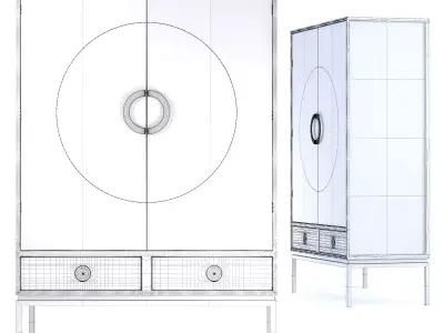 Wardrobe Disk  Set 3D model