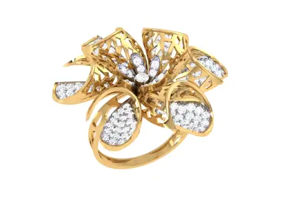  Women Ring MTL 3dm STL OBJ FBX Details 3D print model 69