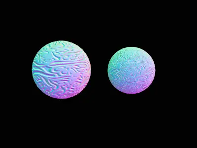 Metal with pattern pbr material Texture