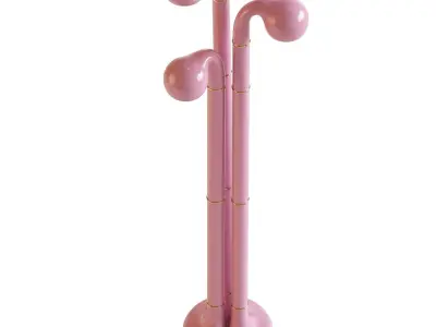 3 Globe Floor Lamp 3D model