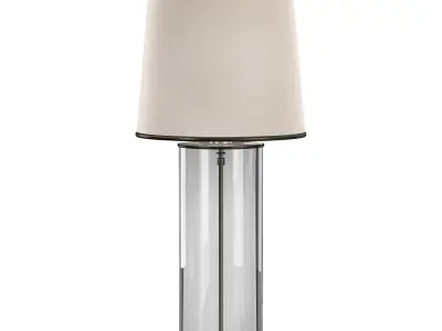 Tall Buffet Table Lamp 3D model
