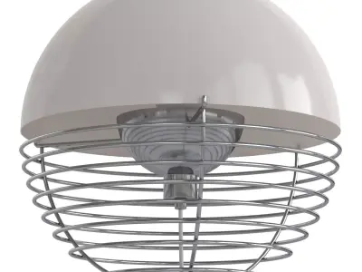 Verpan Wire Floor Lamp 3D model