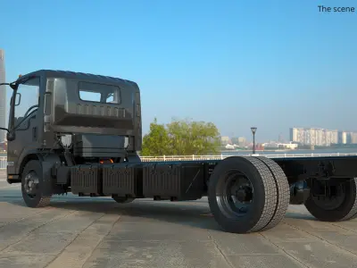  Electric Multifunctional Truck 176 Inch 2025 Bodiless 