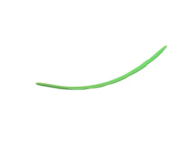 Leaves 011 Low-poly 3D model