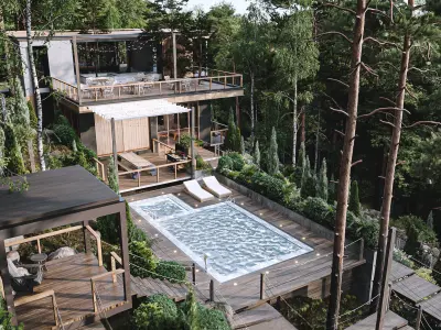 Forest House  3D model