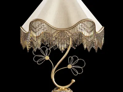 butterfly table lamp 3D model