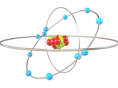 Sodium Chemical Element v2 002 Low-poly 3D model