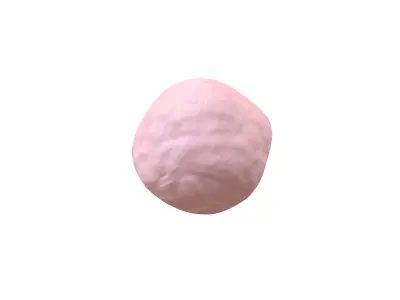 Snowball v1 005 Low-poly 3D model