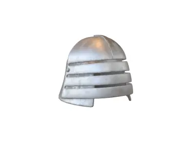 War Helmet V1 002 Low-poly 3D model
