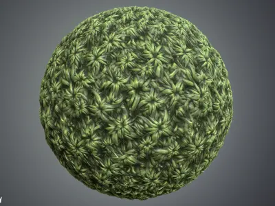 Stylized Grass Vol 21 - Hand Painted Texture Pack Texture