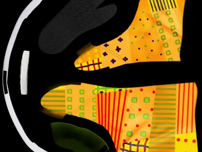 Paw Boots Low-poly 3D model