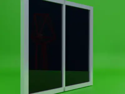 Alcor double sided window Free 3D model