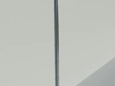 Drain pipe Low-poly 3D model