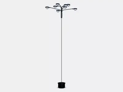 STORSLINGA LED chandelier 8 brackets 3D model