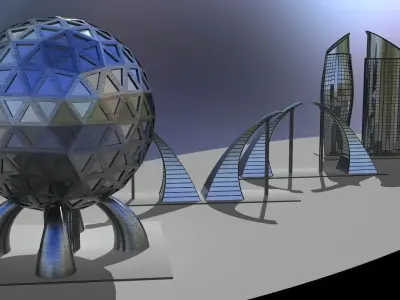 BUILDING FUTURE 3D model