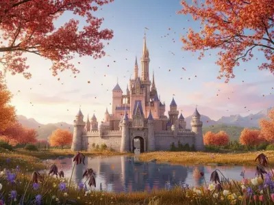 Disney Castle  3D model