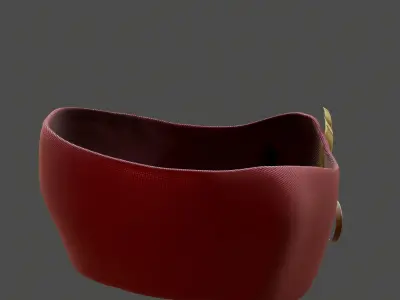 Gas mask helmet 3d model scifi Low-poly  Low-poly 3D model