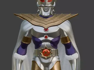 Ultraman King Stylized 3D Model  3D model