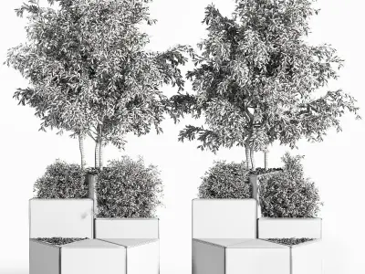 Outdoor Chair of The Shrub 3D model