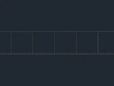 Dynamic Kitchen Cabinet Block - Adjustable Length and Placement 3D model