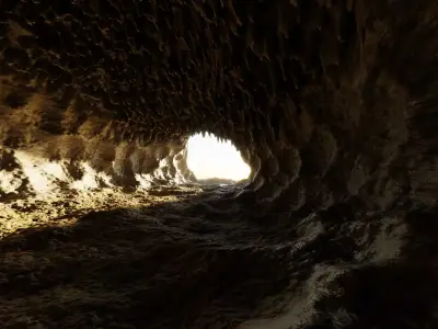 Cave V8 - Cave Base Environment Low-poly 3D model