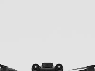 Drone with 1080P Camera 90 degree Electric Adjustment IDEA12 Low-poly 3D model