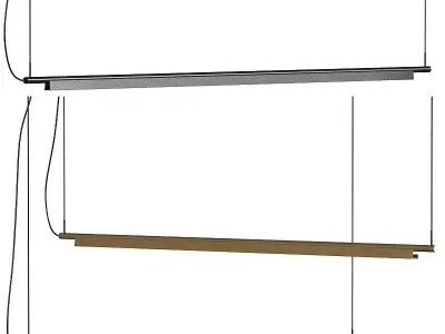 Compendium Led Linear Suspension 3D model