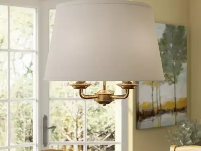 Austintown 4 - Light Single Cone Pendant Free 3D model