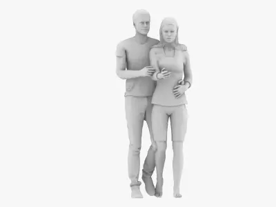 A Couple 3D print model