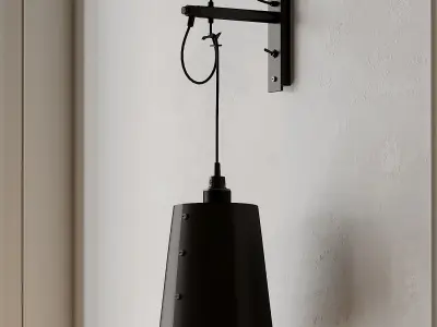  HOOKED Large Wall Light from Buster and Punch 3D model