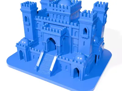 Herods Palace 3D print model