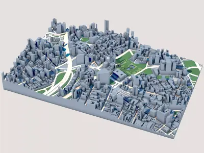 Sao Paulo Cathedral Brazil 3D model