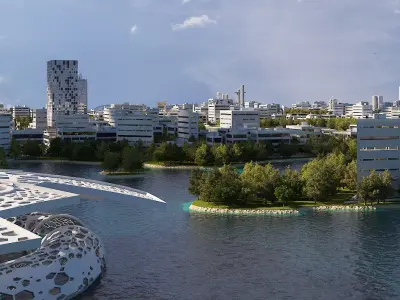 Future City A 8 3D model