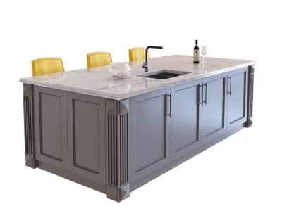 Classic kitchen 3D model