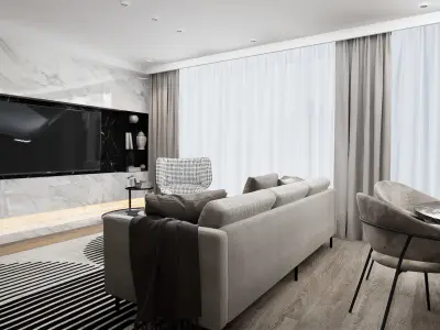 SPONSOR Download UE4 Realtime Interior Livingroom Ray tracing 3D model
