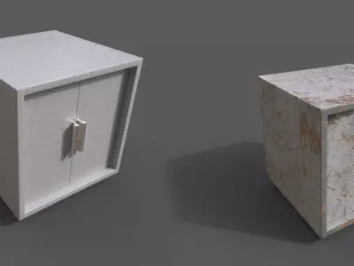 Modern Furniture 3D Model Pak 2 Low-poly 3D model