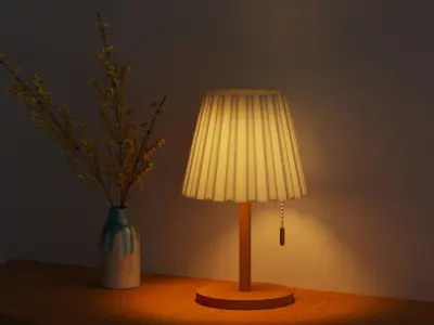 table lamp 3D model 70