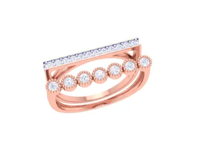 Women Ring Render 3dm STL OBJ FBX Details  3D print model purchase