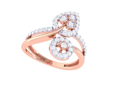   Women Ring MTL 3dm STL OBJ FBX Details 3D print model buy