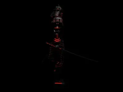 Samurai Sentinel 3D model